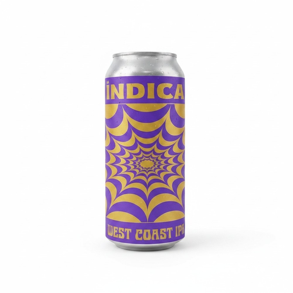 CERVEZA ARTESANAL INDICA WEST COAST IPA 